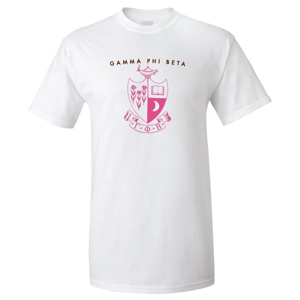 Gamma Phi Beta Crest T-shirt