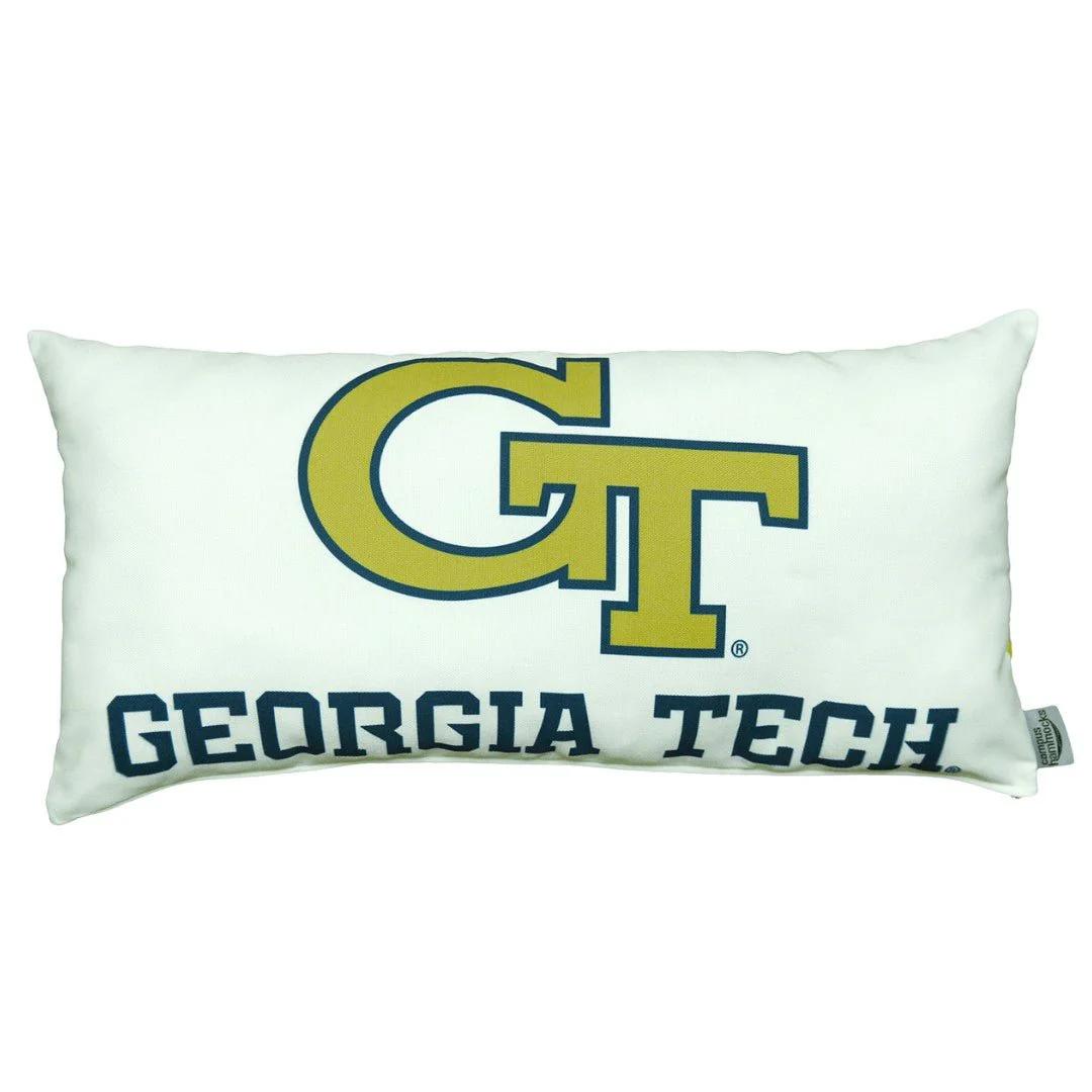 Georgia Tech Yellow Jackets Lumbar Pillow Cover - Image 6