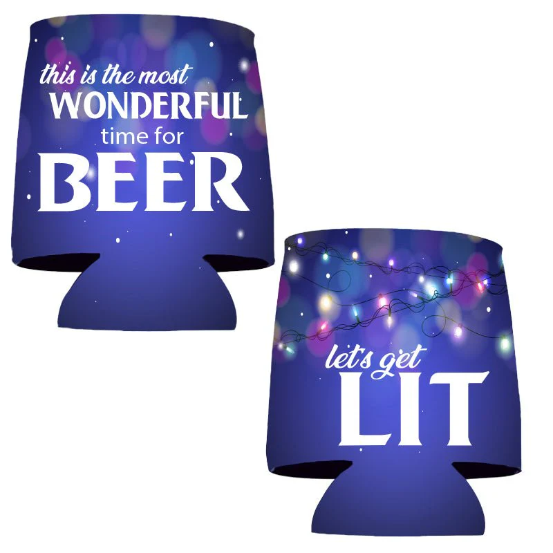 Get Lit Holiday Can Coolers Pack - Image 2