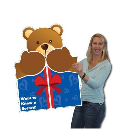 Bear Hug Giant Greeting Card