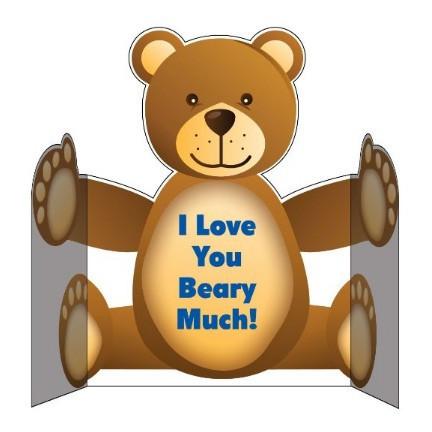 Bear Hug Giant Greeting Card - Image 3