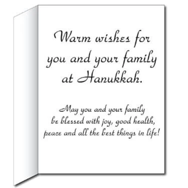 3' Giant Happy Hanukkah Card - Image 3