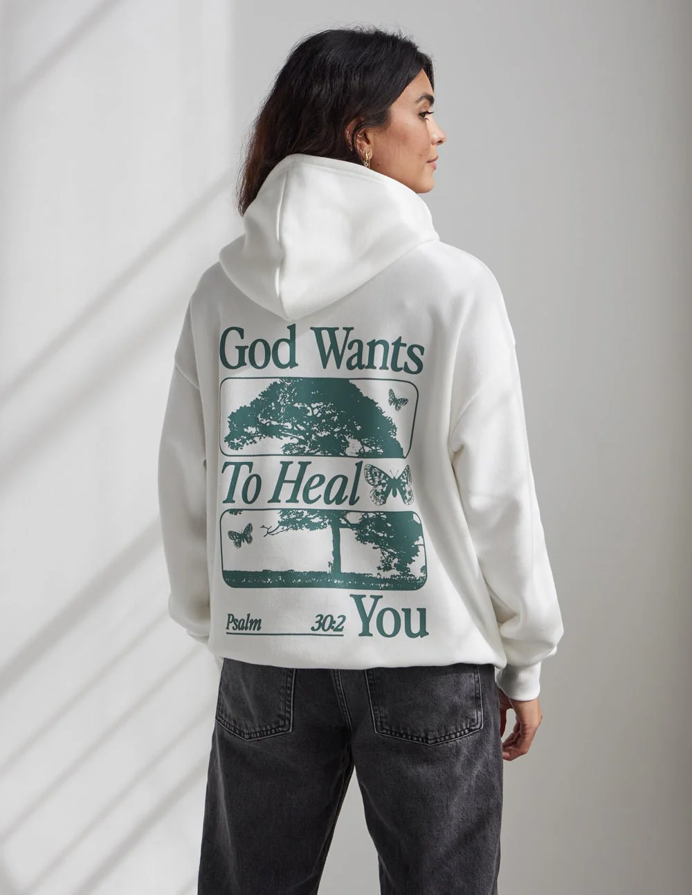 God Heals Unisex Hoodie - Image 5