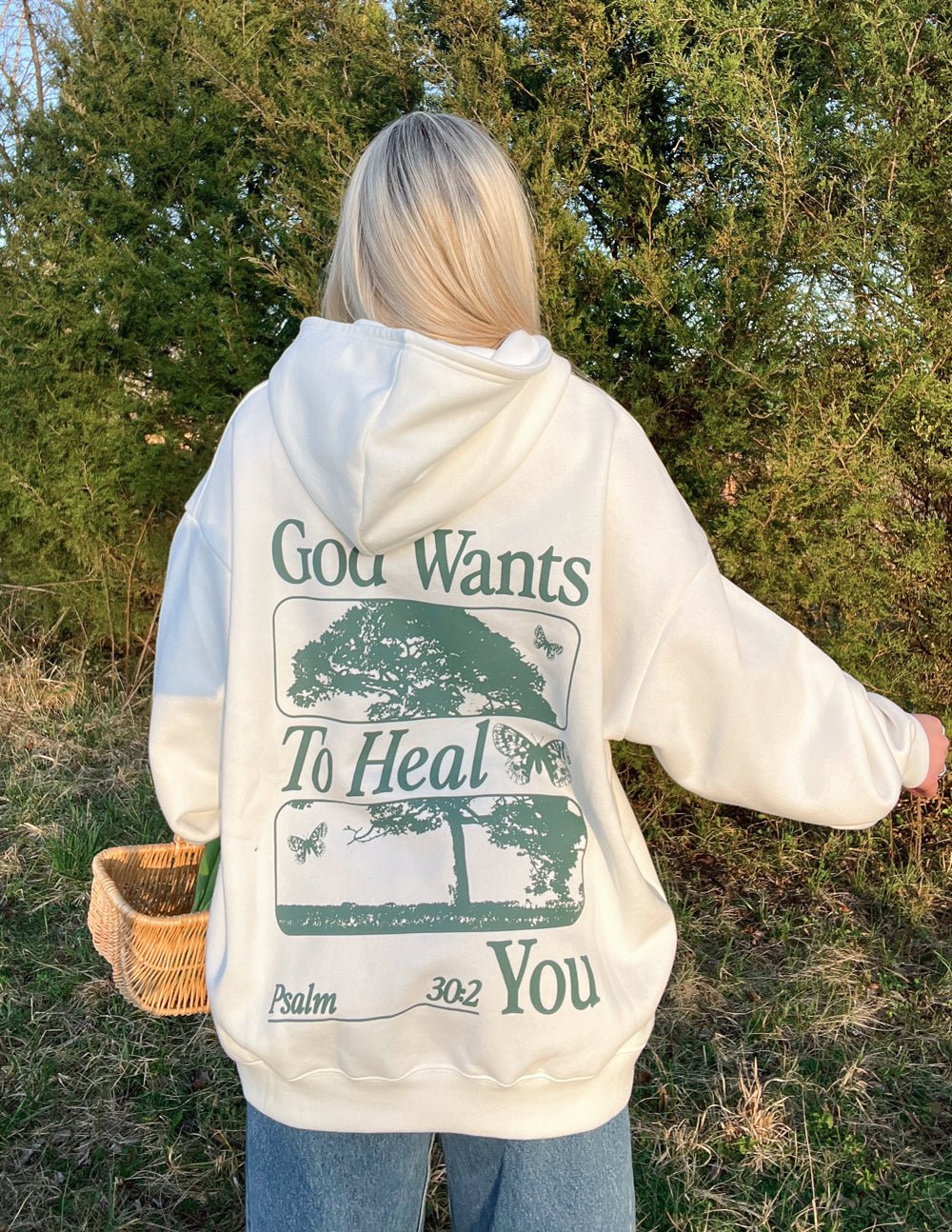 God Heals Unisex Hoodie - Image 9