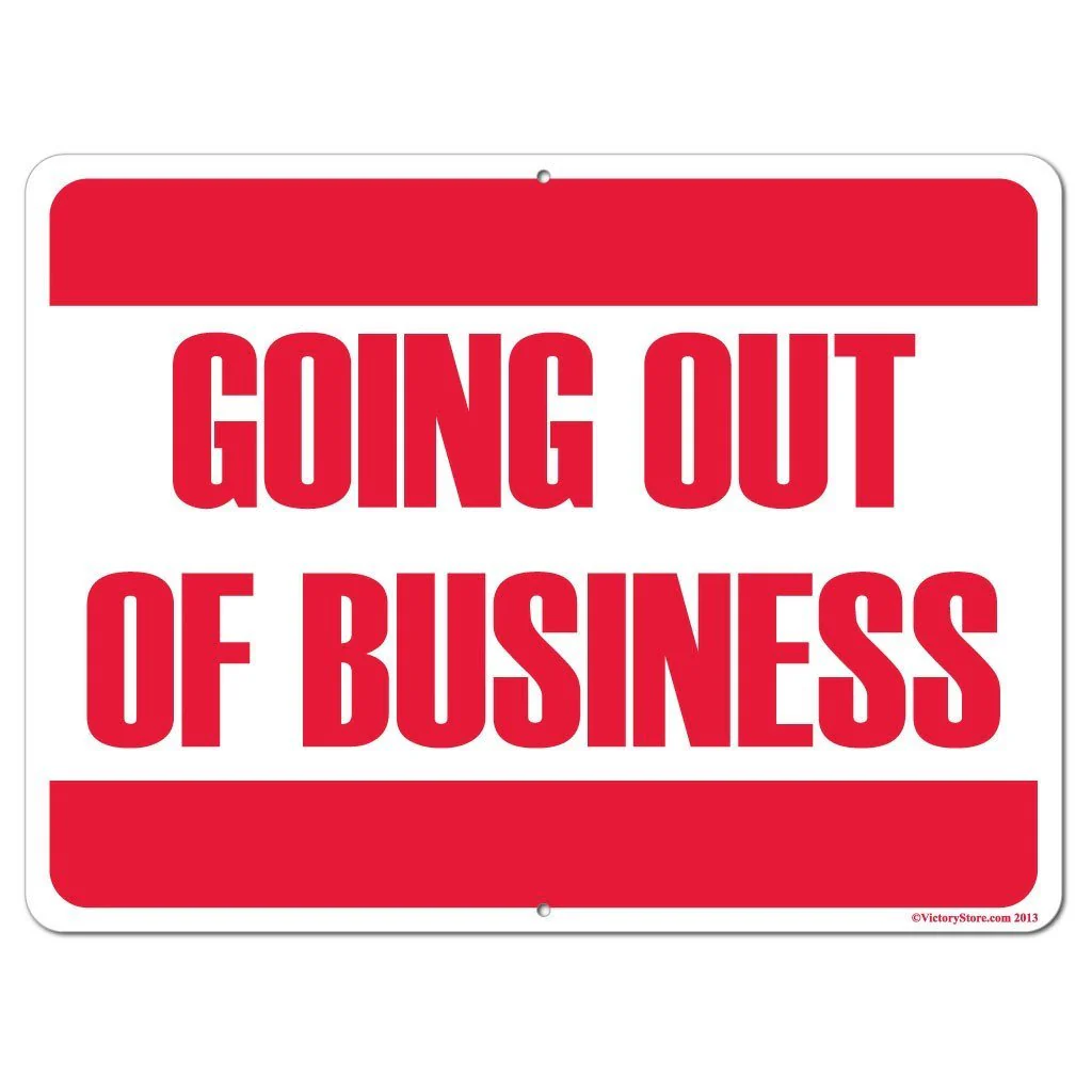 Going out of Business Sign or Sticker - Image 4