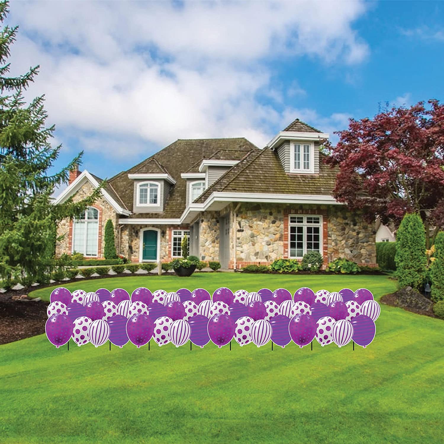 Balloons Yard Card EZ Fillers 4 pc set - Image 12
