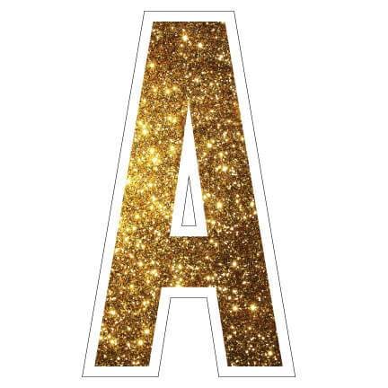 18" Bebas Happy Birthday Sparkle Yard Letters - 13 pc set - Image 3