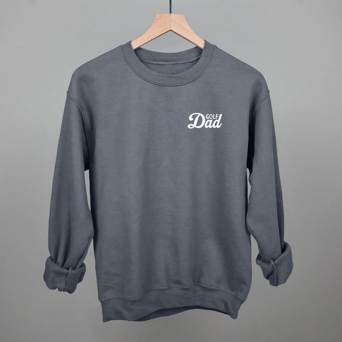 Golf Dad (White) (Left Chest) T-shirt - Image 8