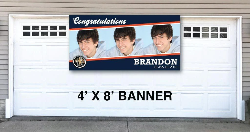 Graduation Angled Photo Banners