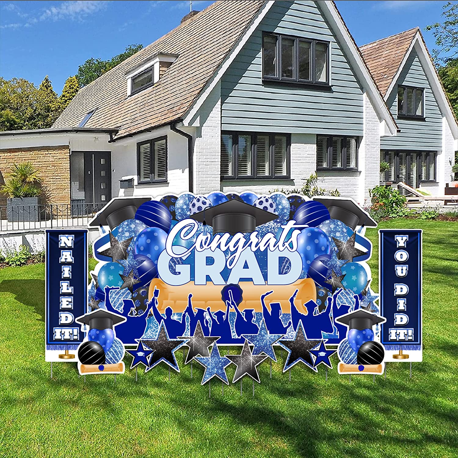 Graduation Oversized EZ Yard Cards | 11 pc set - Image 12