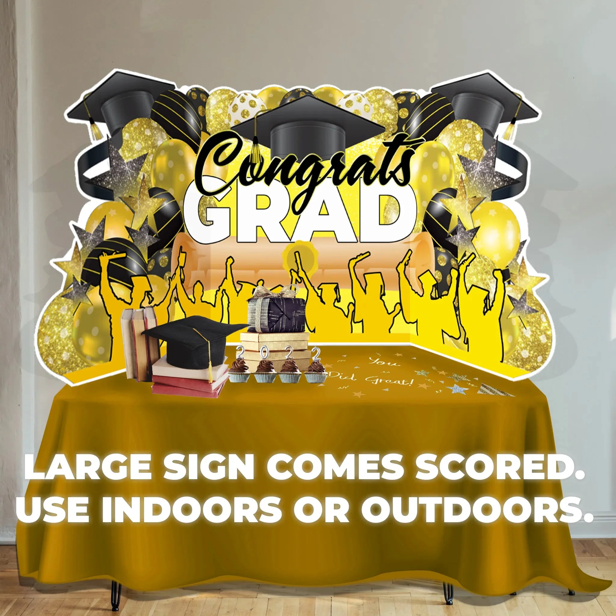 Graduation Oversized EZ Yard Cards | 11 pc set - Image 19