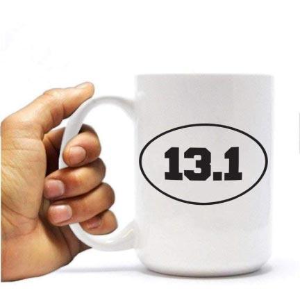 Half Marathon 13.1 Coffee Mug - Image 3