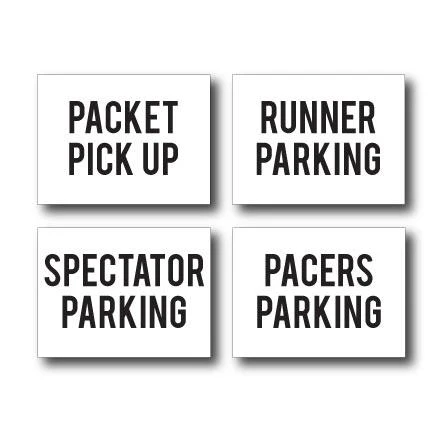 Half Marathon Race Yard Sign Package - Image 3
