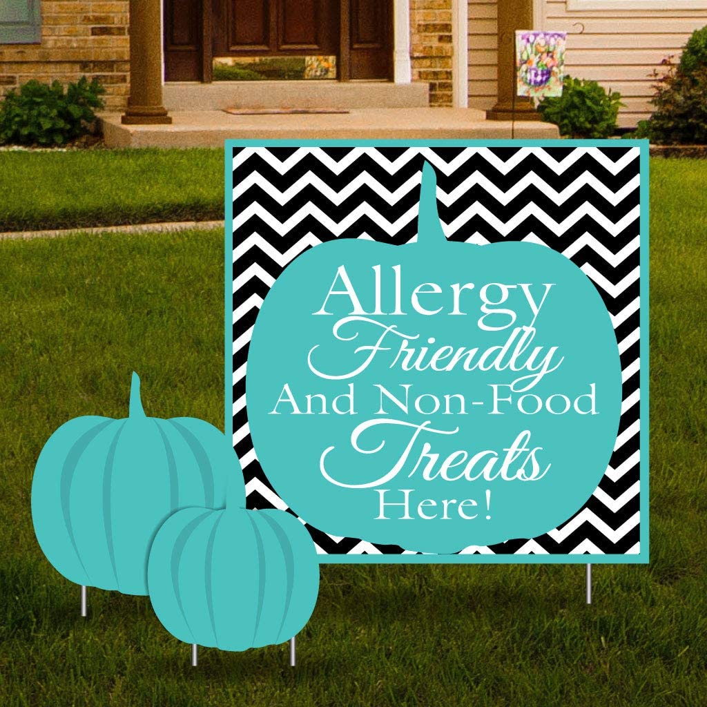 Halloween Allergy Friendly Yard Sign