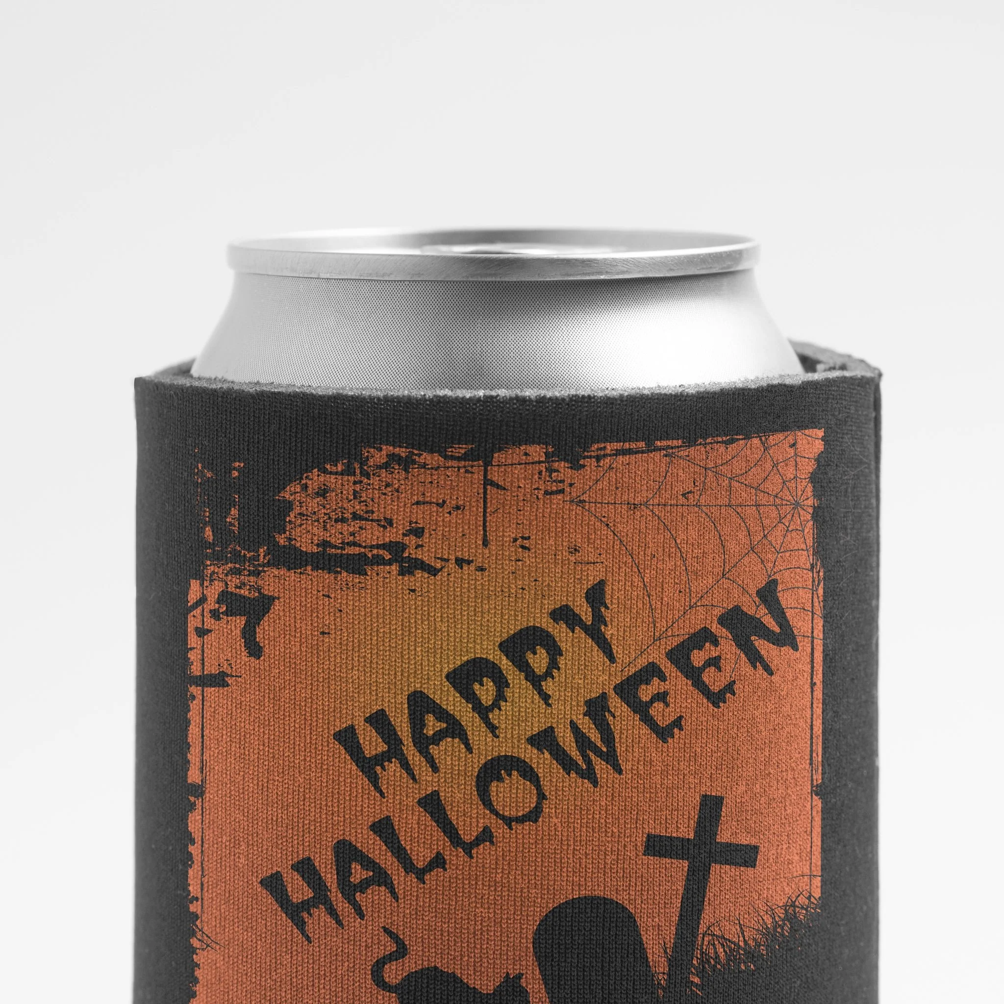 Halloween Party Graveyard Scene Can Cooler Set - Image 6