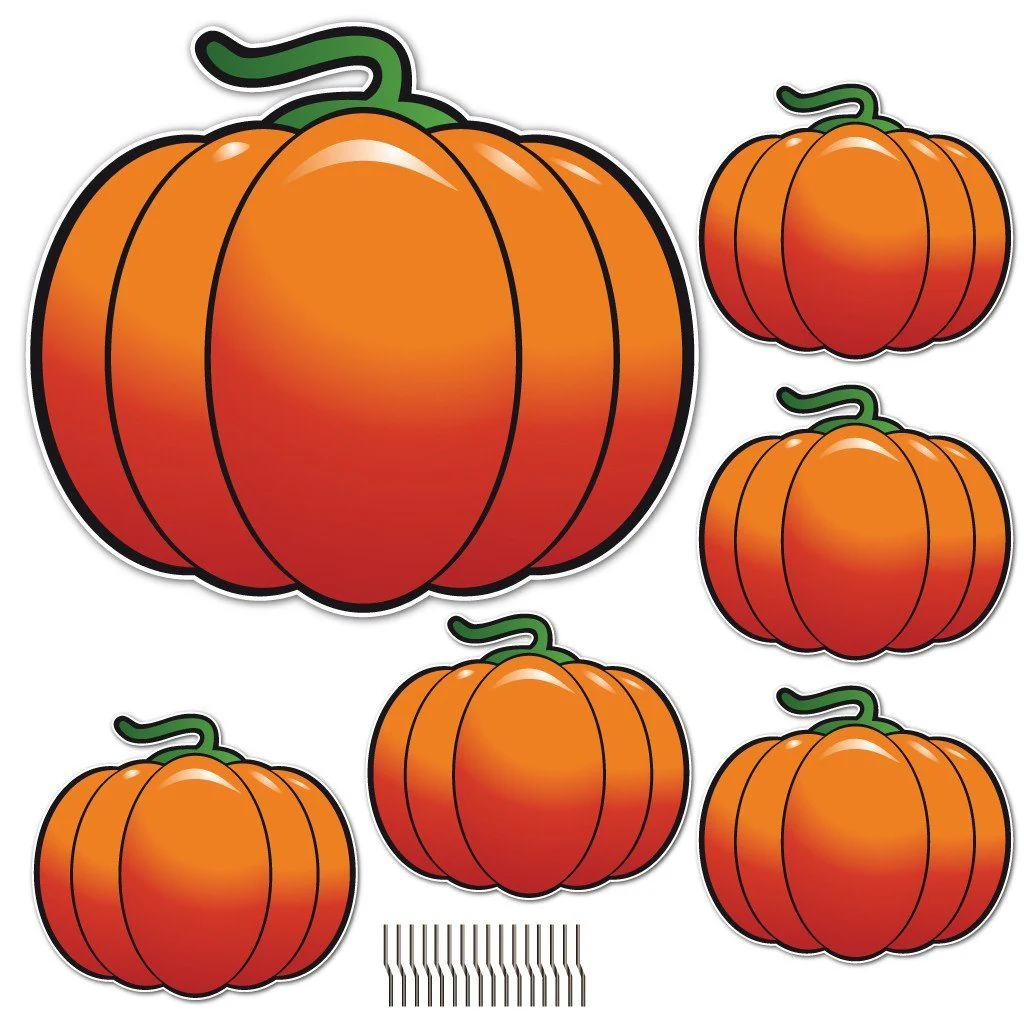 The Great Pumpkin Patch Halloween Yard Card | 6 Piece Set - Image 2