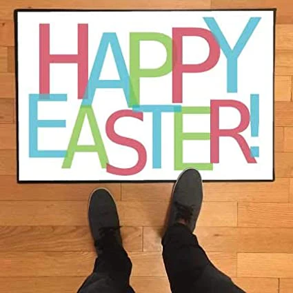 Happy Easter Doormat
