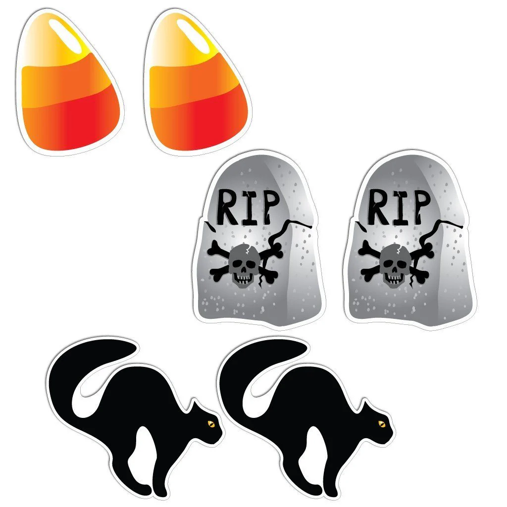 Happy Halloween Cauldron Lawn Decoration Set of 13 - Image 4