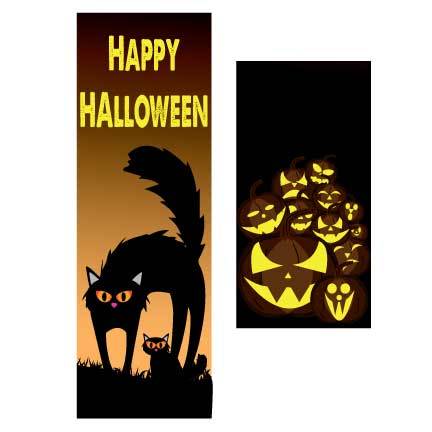 Happy Halloween Door Banner - Image 3