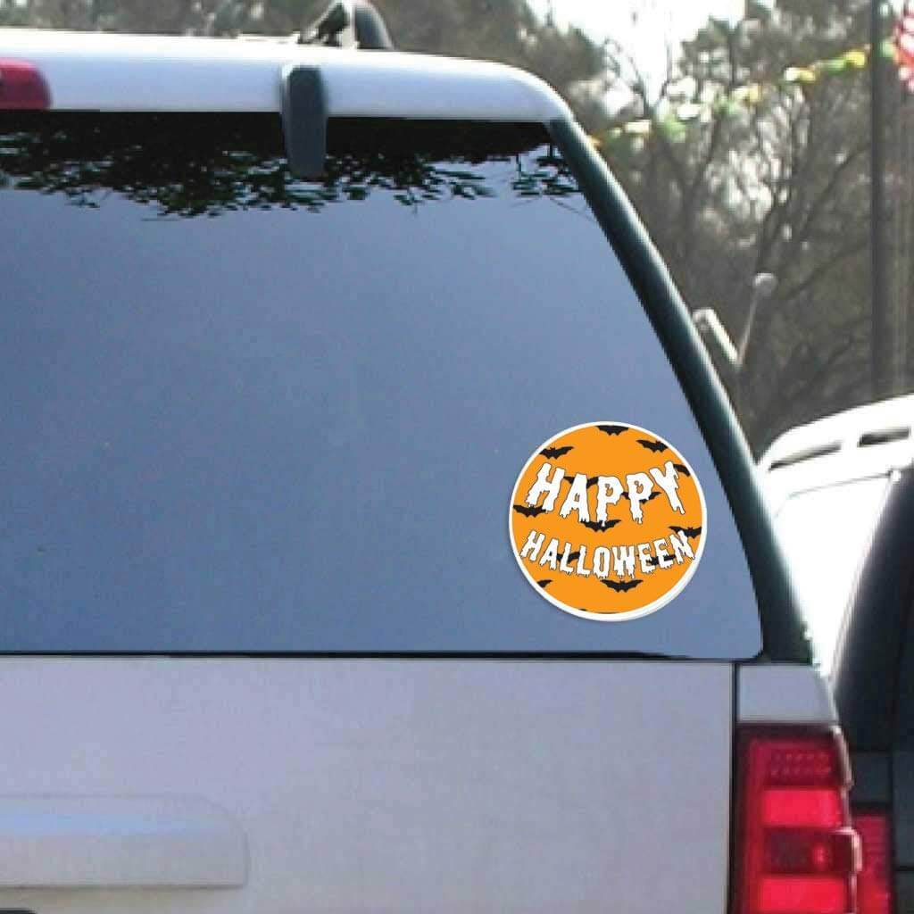 Happy Halloween Gift Pack - Yard Sign, Decal & Can Cooler - Image 4