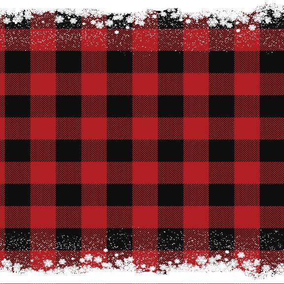 Happy Holidays Buffalo Plaid Banner - Image 4