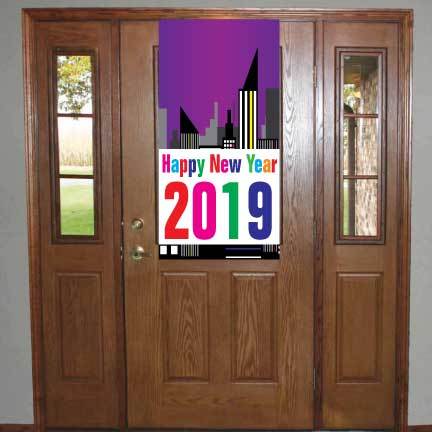 Happy New Year Door Banner - Image 2