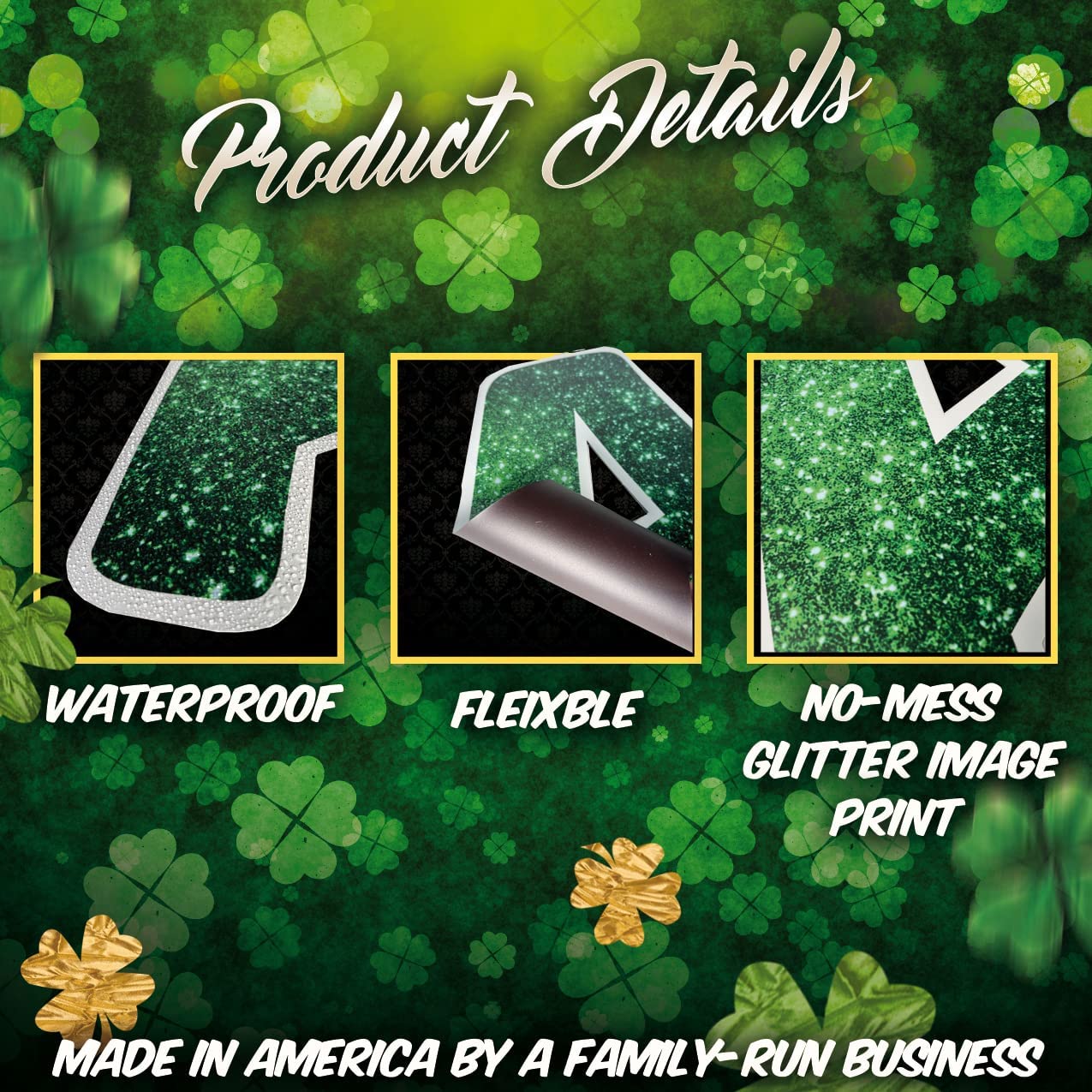 Happy St Patrick's Day Garage Door Magnets | 38 Pieces - Image 2