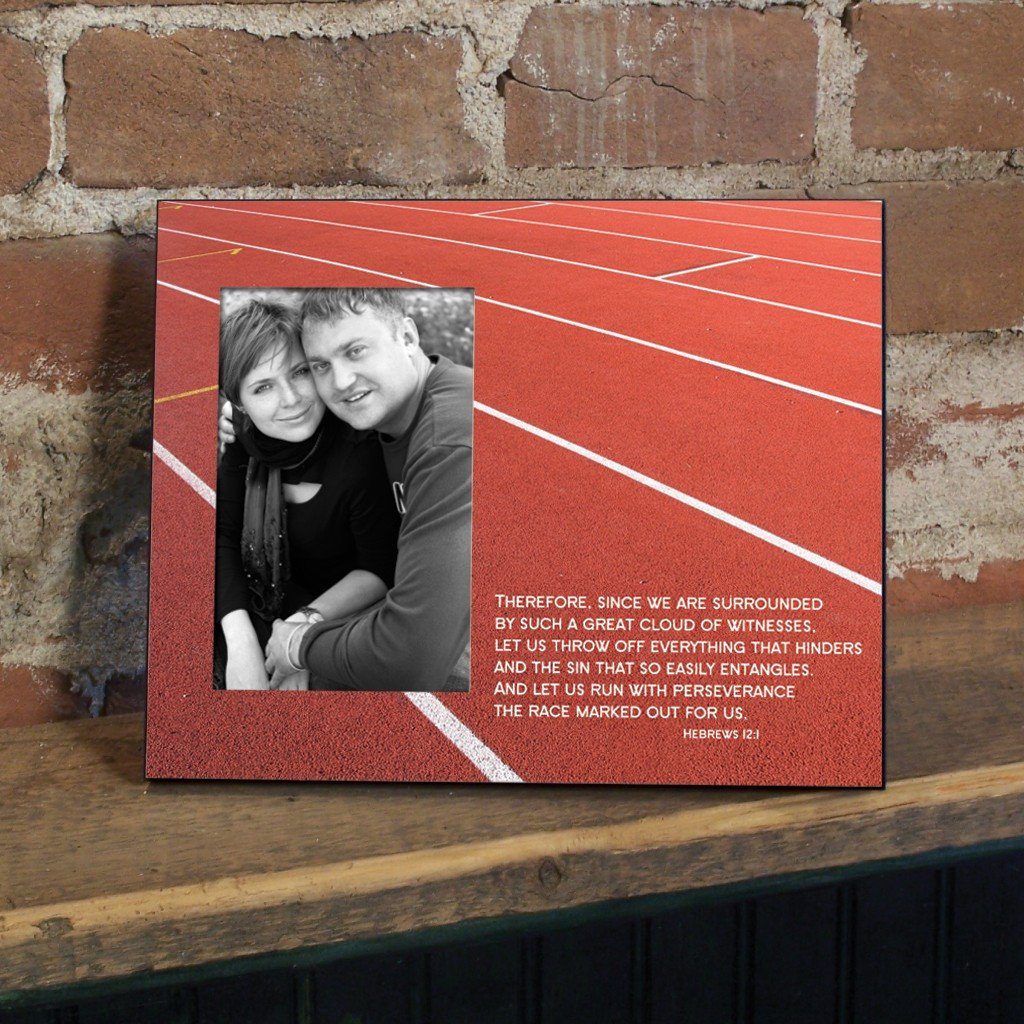 Hebrews 12:1 Decorative Picture Frame