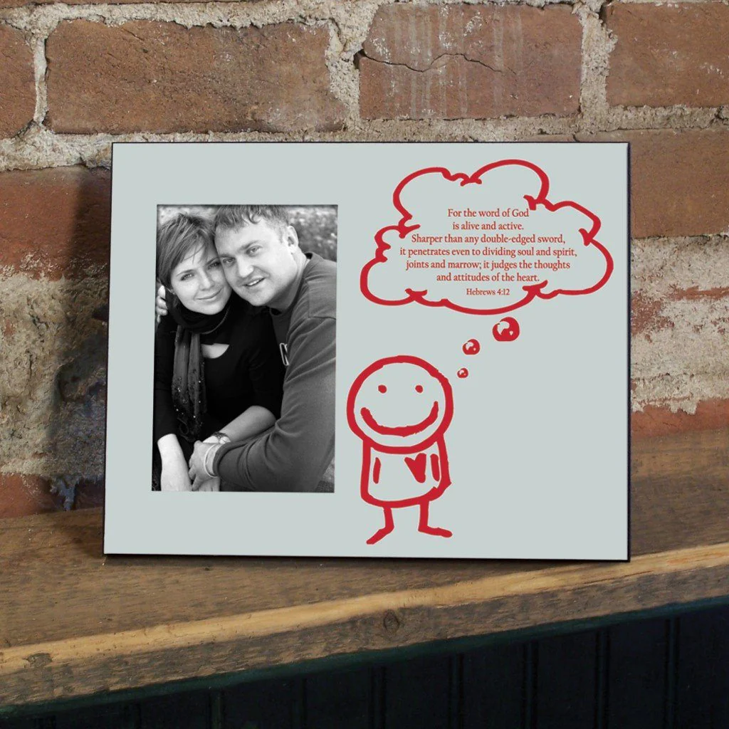 Hebrews 4:12 Decorative Picture Frame