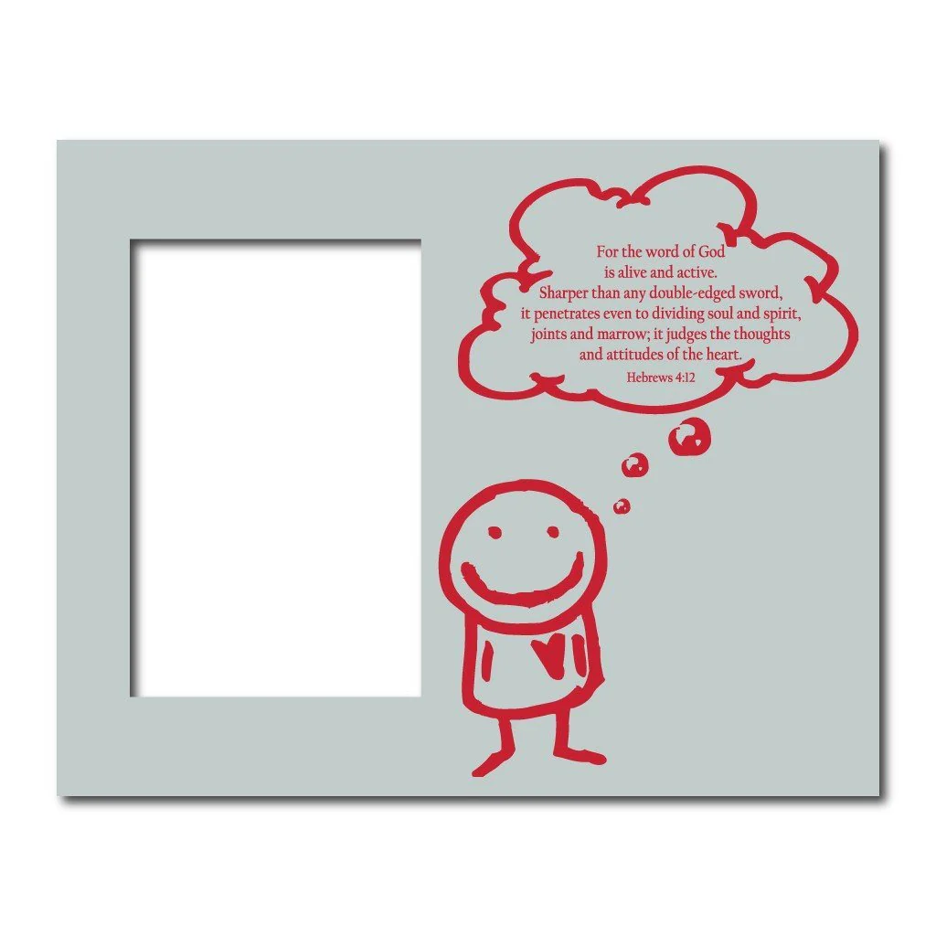 Hebrews 4:12 Decorative Picture Frame - Image 2