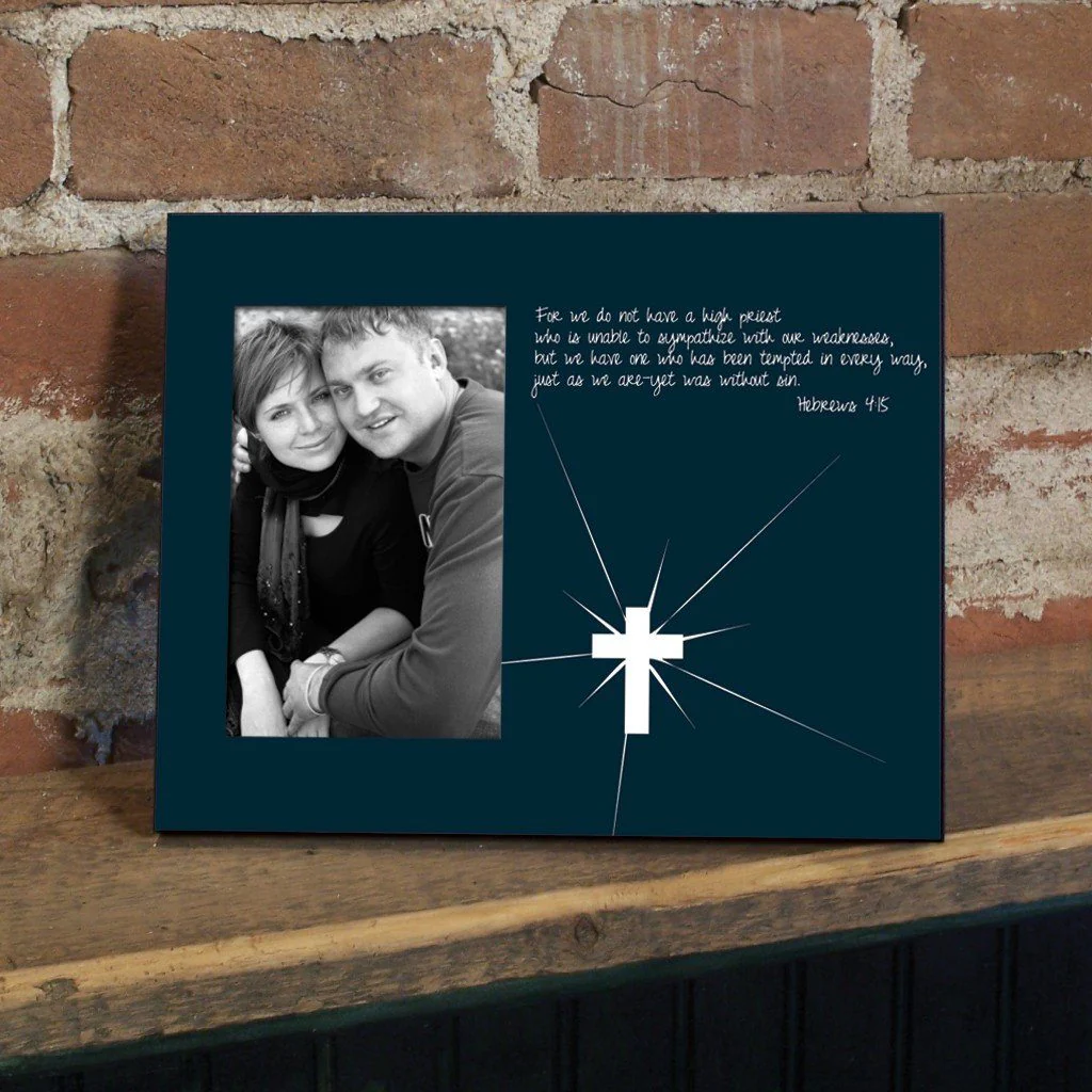 Hebrews 4:15 Decorative Picture Frame