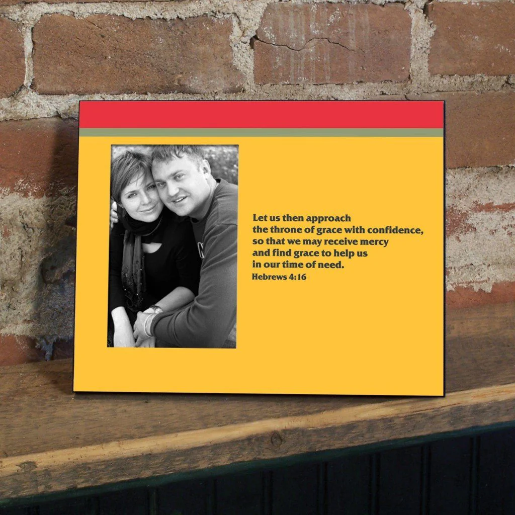 Hebrews 4:16 Decorative Picture Frame