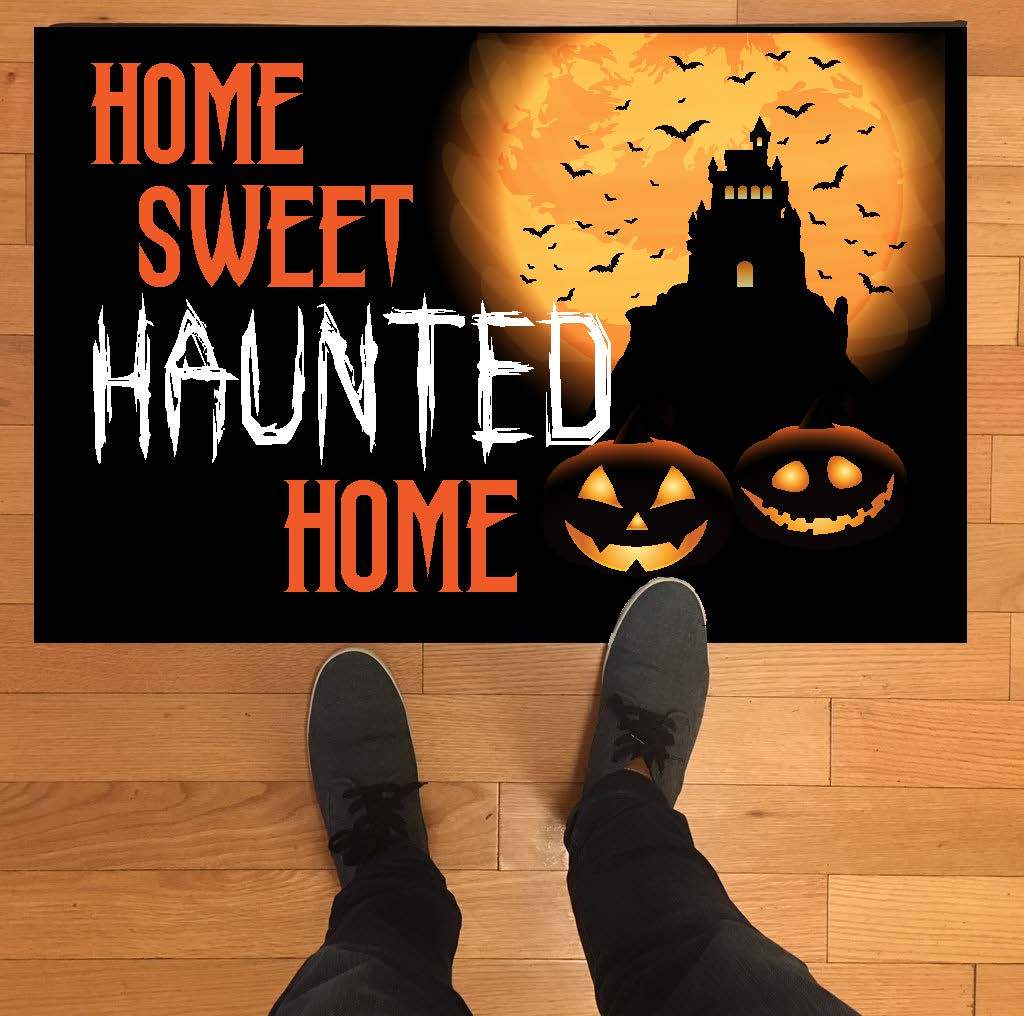 Home Sweet Haunted Home Doormat