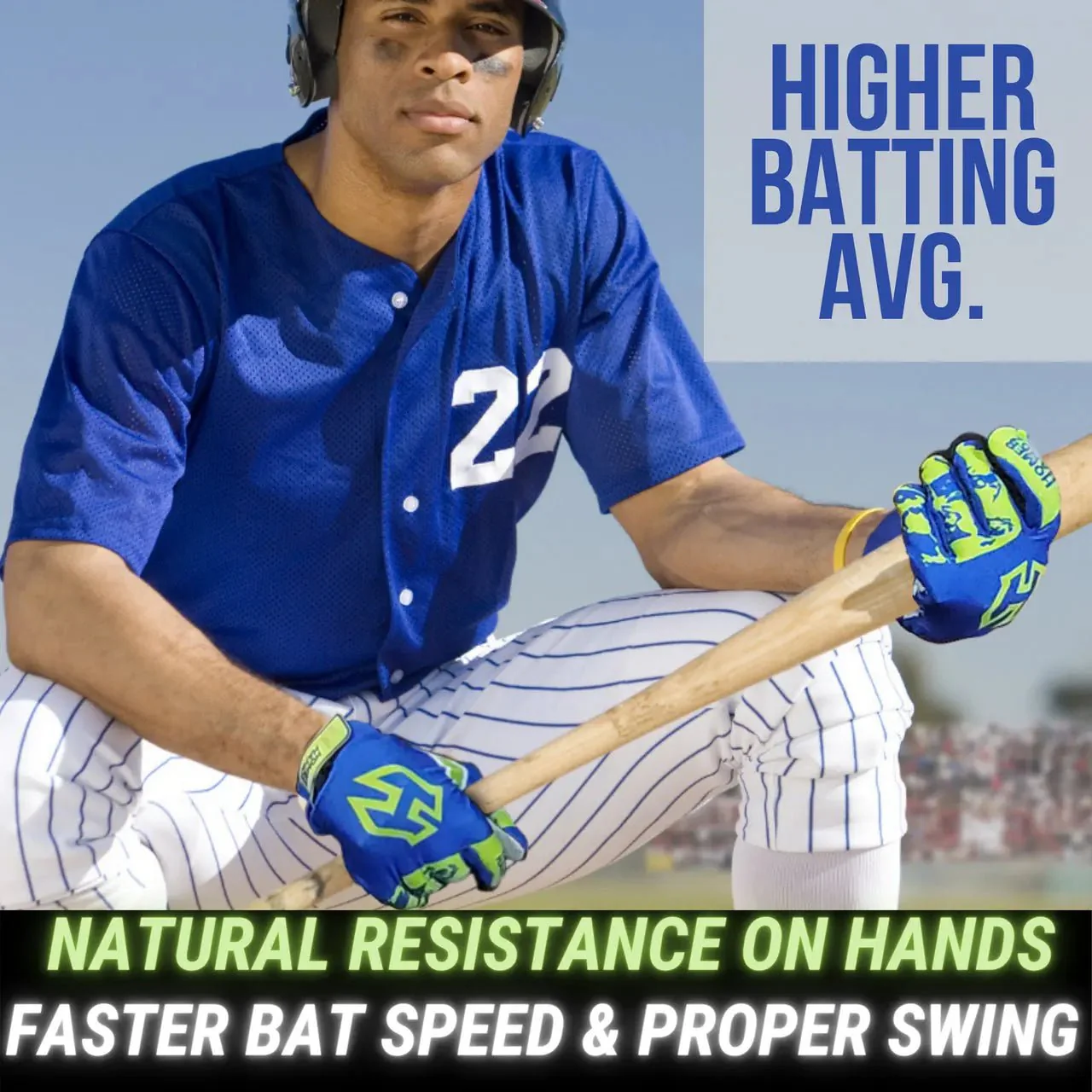 Homer Handz Weighted Batting Gloves – Adjustable Training Gloves for Baseball & Softball - Image 5