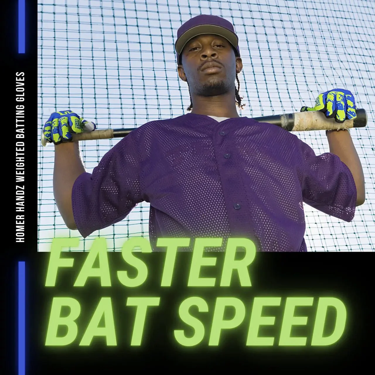 Homer Handz Weighted Batting Gloves – Adjustable Training Gloves for Baseball & Softball - Image 6