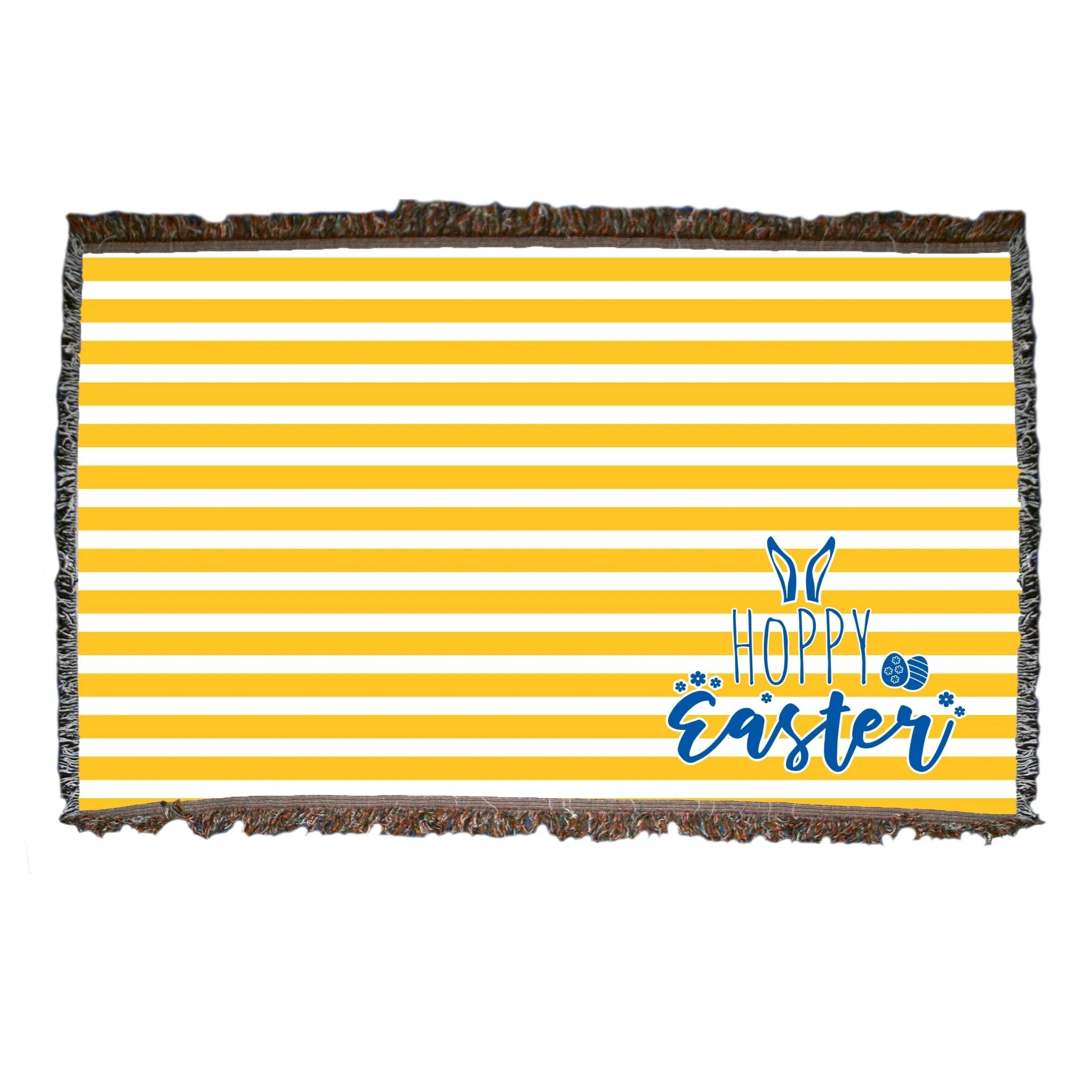 Hoppy Easter Blanket & Doormat Gift Set - Image 3
