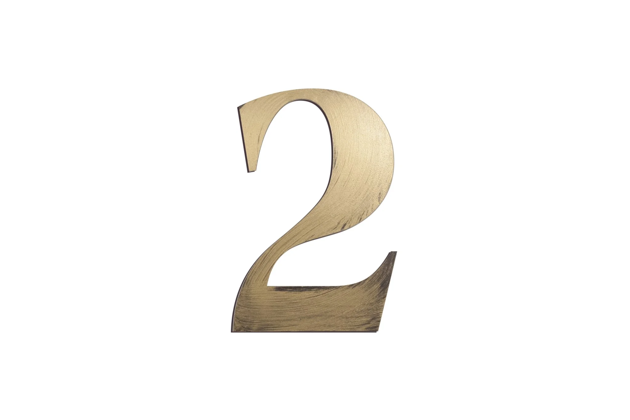 Hand-Painted Americana 3D House Numbers - 9 Inches High - Customizable and Ready to Hang - Made in USA - Image 5