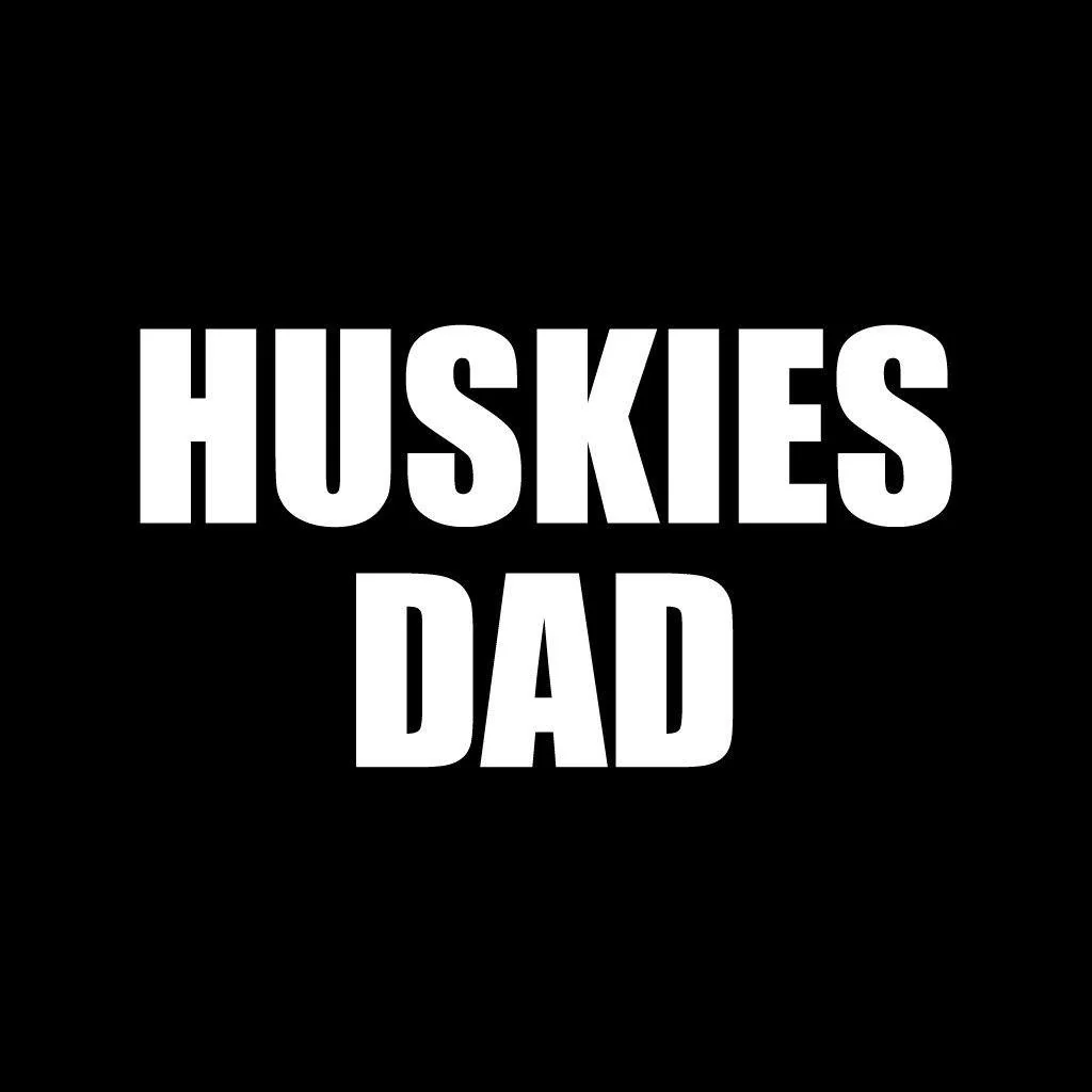 Huskies Parents Black Folding Camping Chair Set of 2 - Image 2