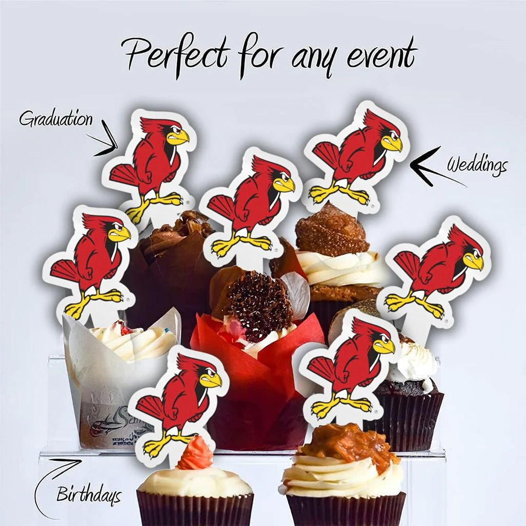 Illinois State Cupcake Toppers - Officially Licensed - Image 14
