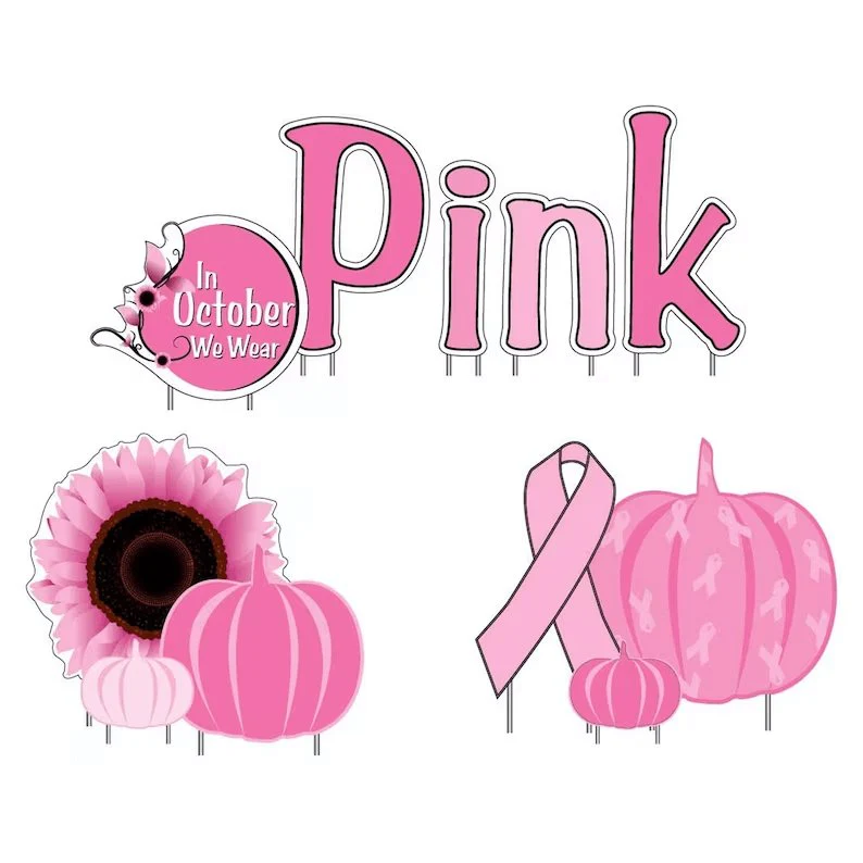 In October We Wear Pink, Breast Cancer Awareness - 11pc Set - Image 3