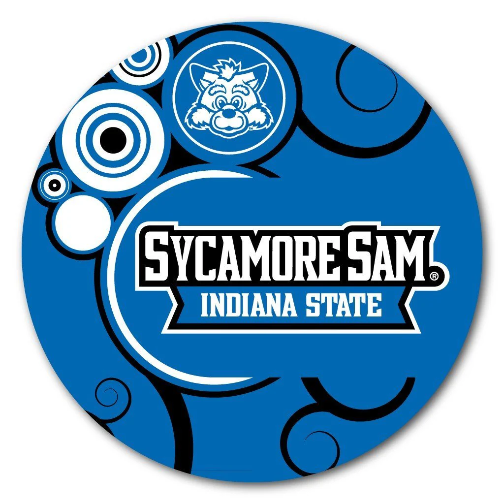 Indiana State University Fun Coaster Set of 4 - Image 4