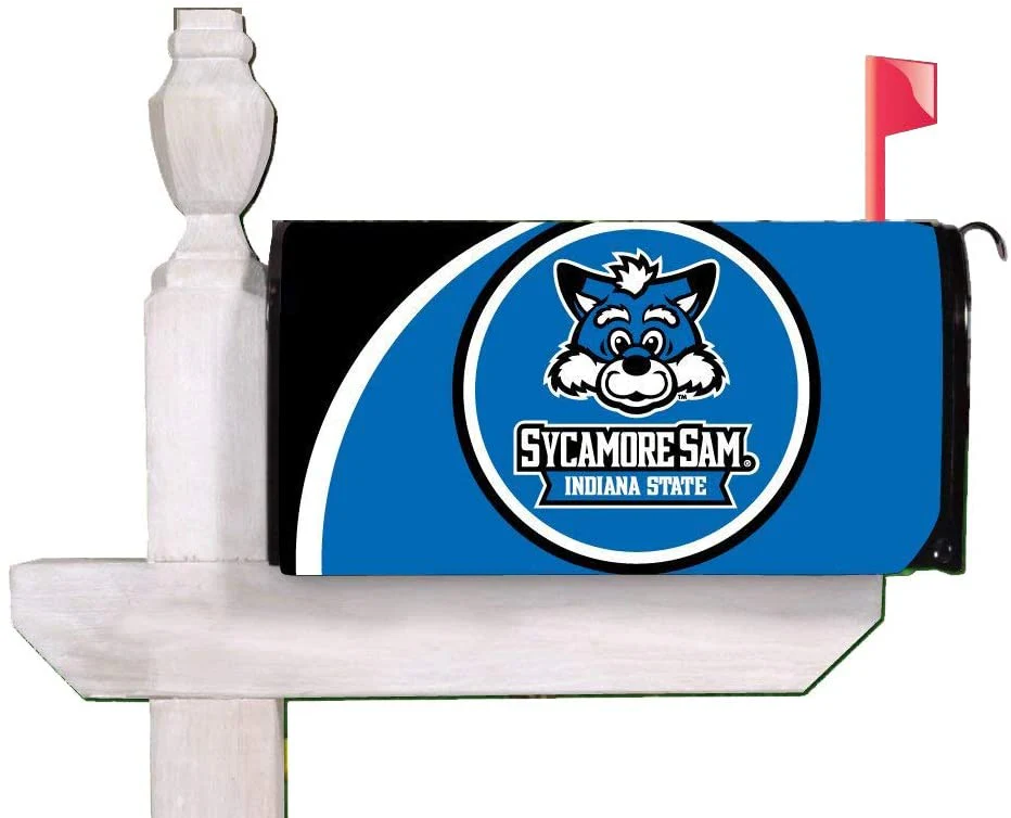 Indiana State University Circle Magnetic Mailbox Cover - Image 2