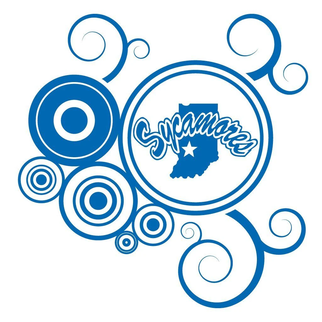 Indiana State University Swirl Design Rally Towel Set of 3 - Image 2