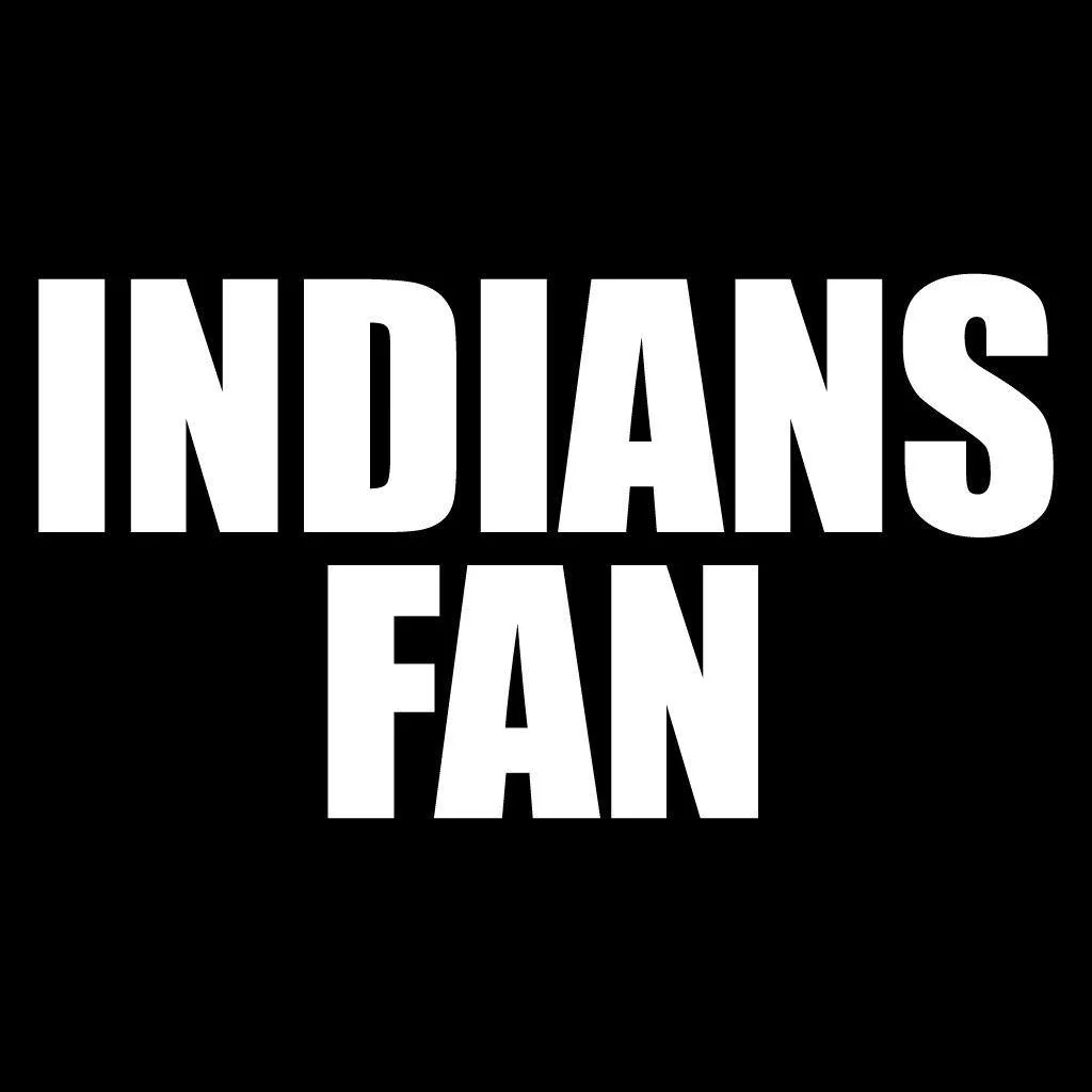 Indians Fan Black Folding Camping Chair - Image 2