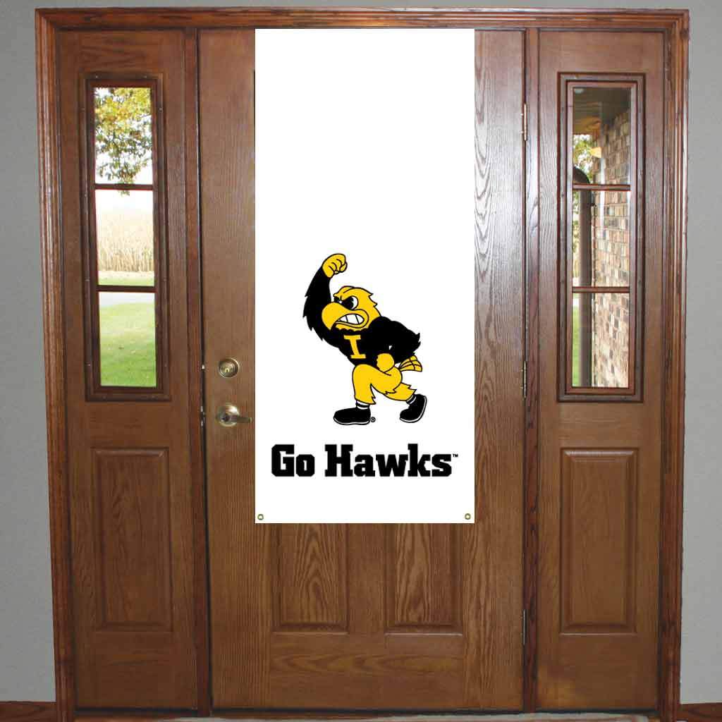 Iowa Fans Live Here Door Banner - Image 3