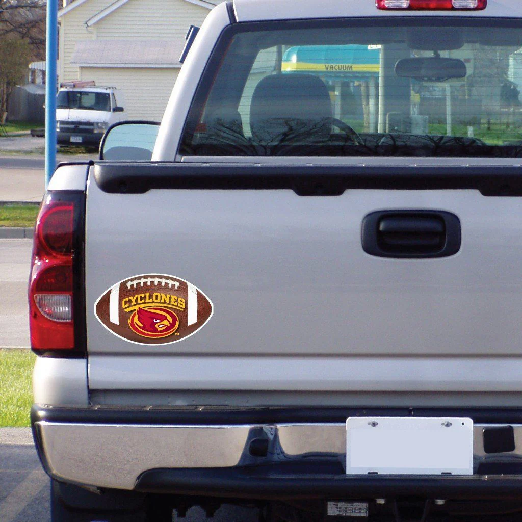 Iowa State Football Shaped Magnet