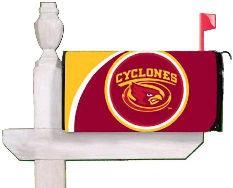Iowa State Circles Magnetic Mailbox Cover - Image 2