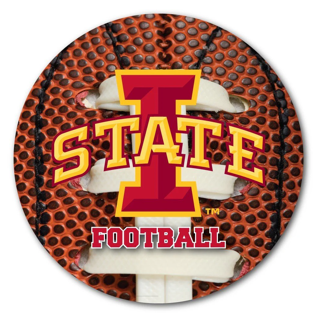 Iowa State University Football Coaster Set of 4 - Image 2