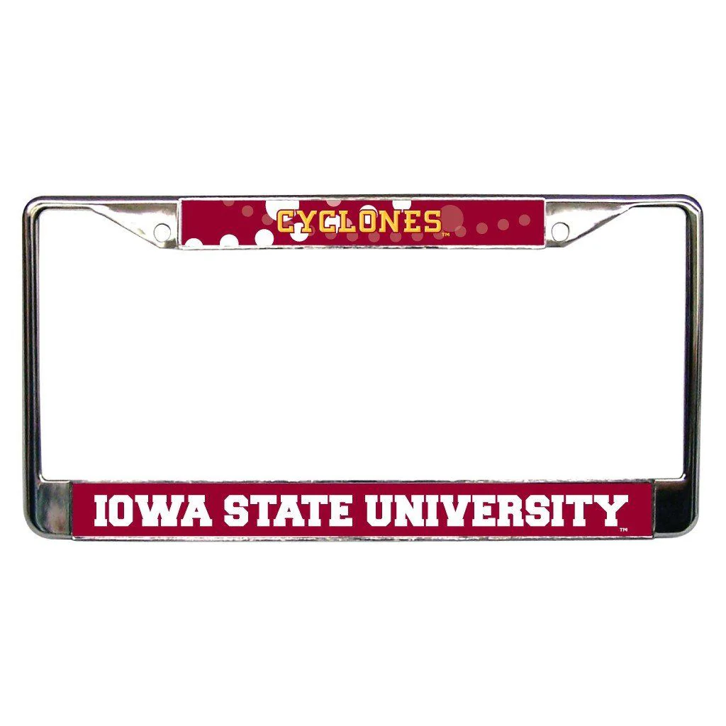 Iowa State University License Plate Frame