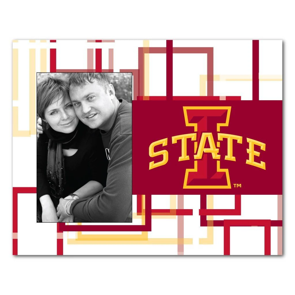 Iowa State University Squares Design Picture Frame